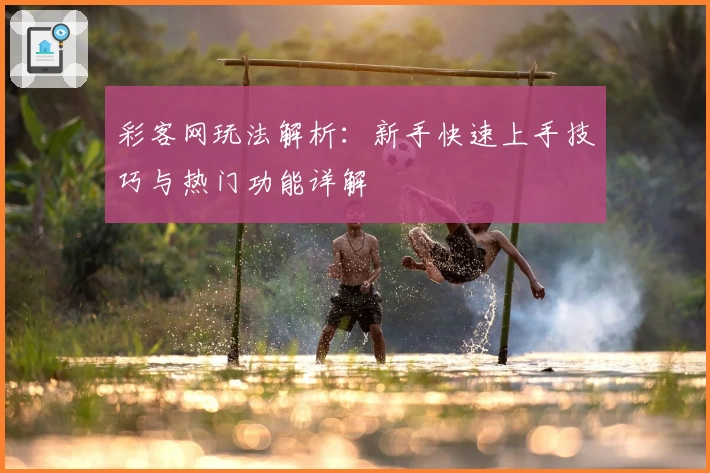 彩客网玩法解析：新手快速上手技巧与热门功能详解